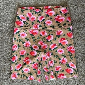 Aerie Offline Floral Bike Shorts